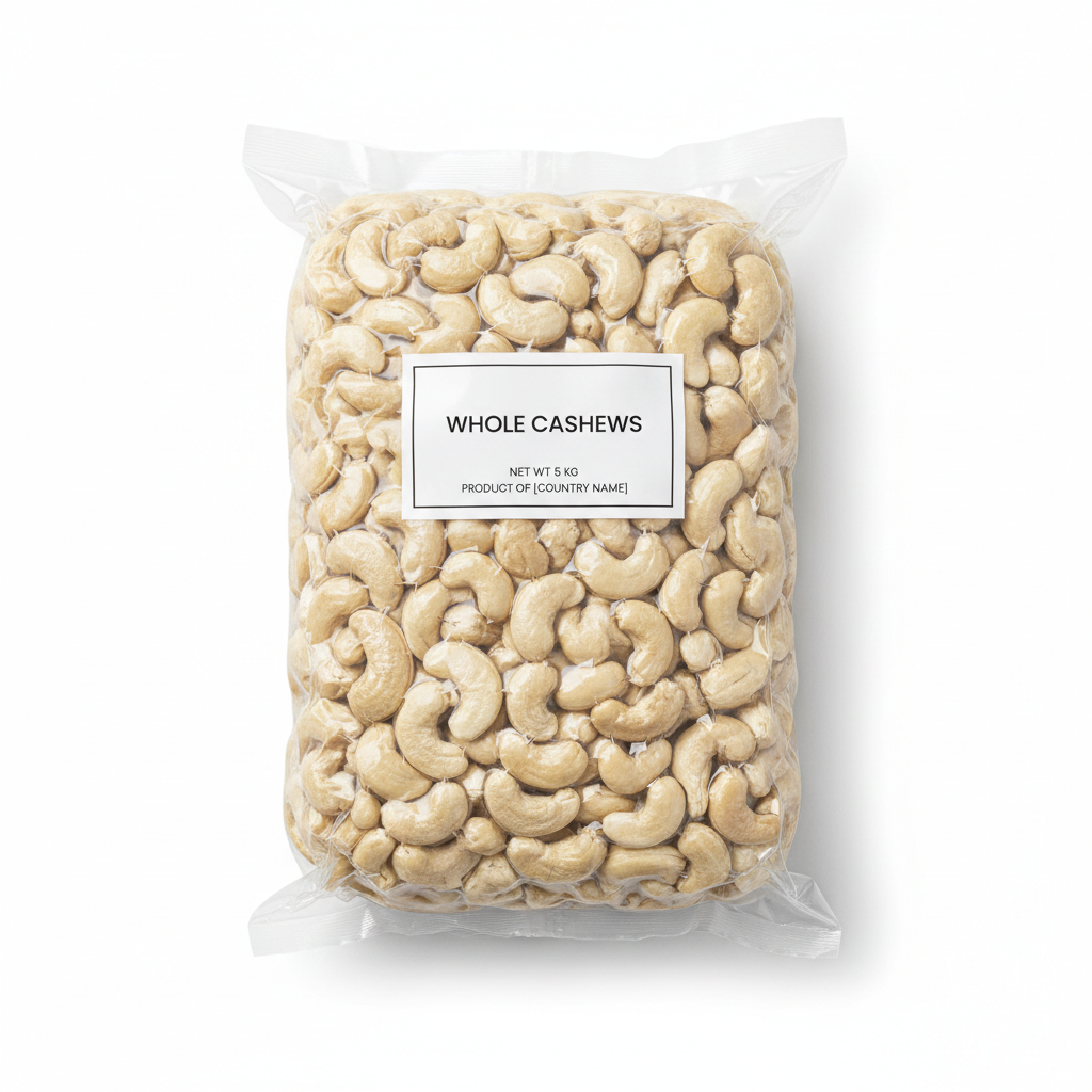 Cashew WW320-5kg Pack-India