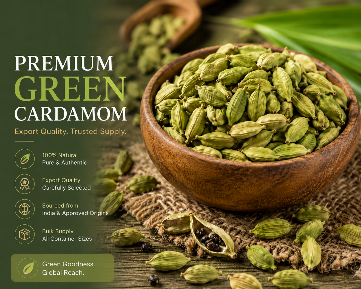 Premium Green Cardamom