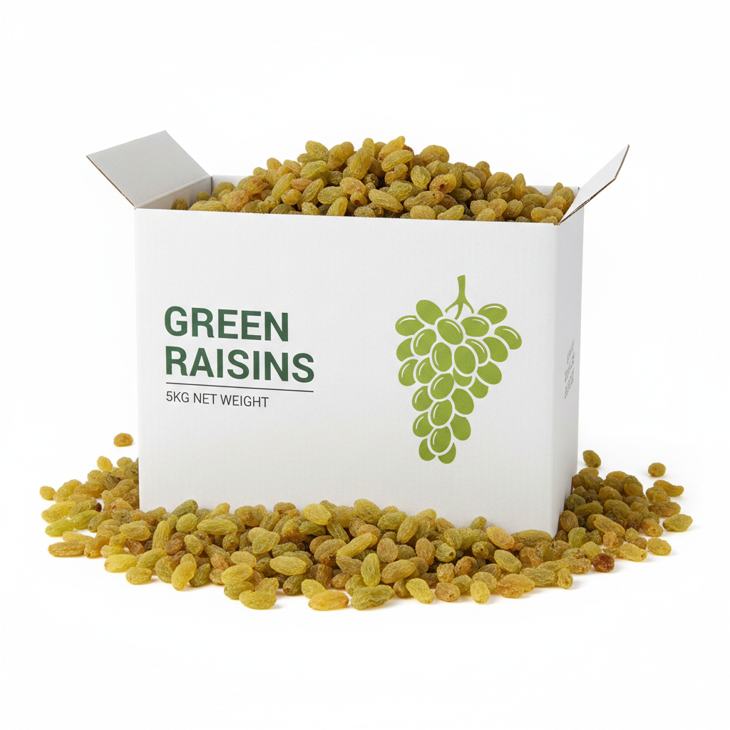 Green Raisins China 5kg white box