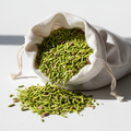 Slivered pistachios in a white cloth bag - 5kg